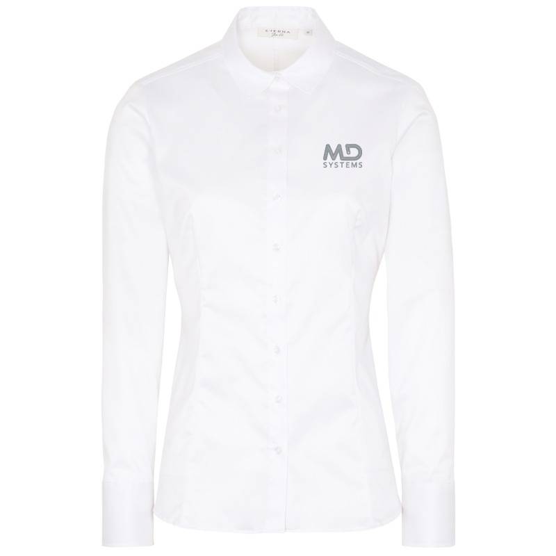 MDSystems Bluse Cover Shirt Tailliert